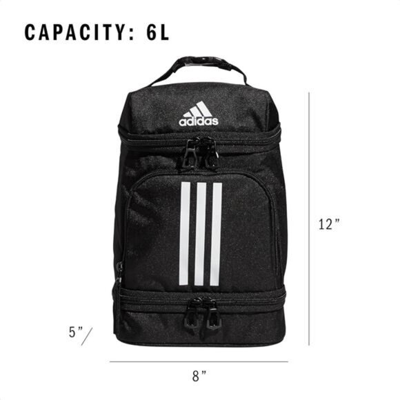 Excel Insulated Lunch Bag, Cooler with Zipper, Pocket for Ice Pack - Picture 6 of 7